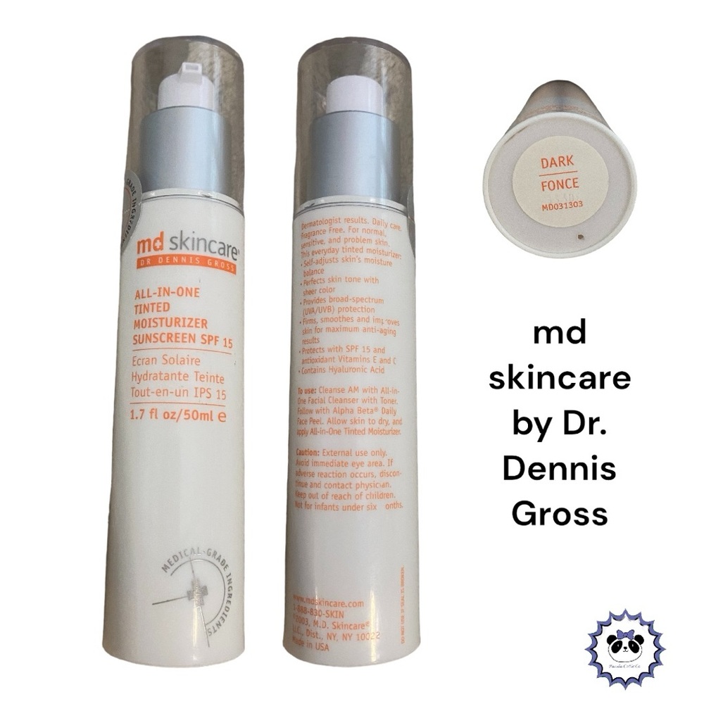 ❤️ 2 for $19 - (2) md skincare| All-in-one Tinted Moisturizer Sunscreen SPF 15